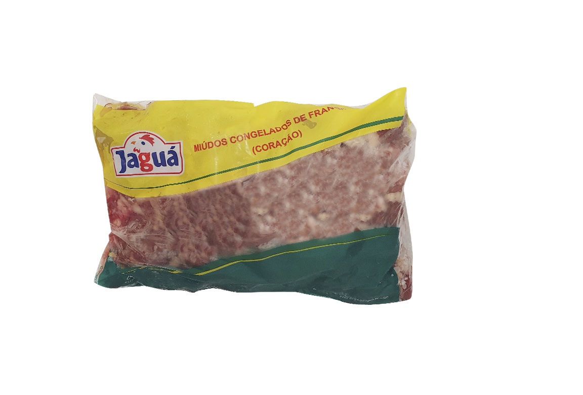 CORAÇÃO DE FRANGO CONGELADO JAGUÁ (CX 20 KG)